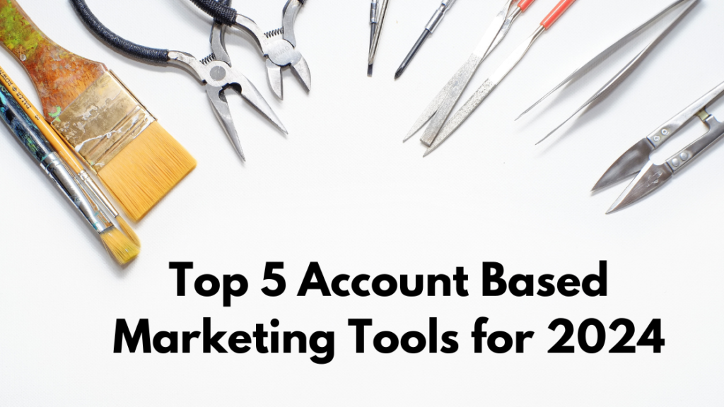 account based marketing tools