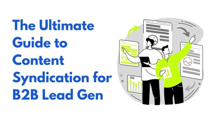 content syndication for b2b lead gen