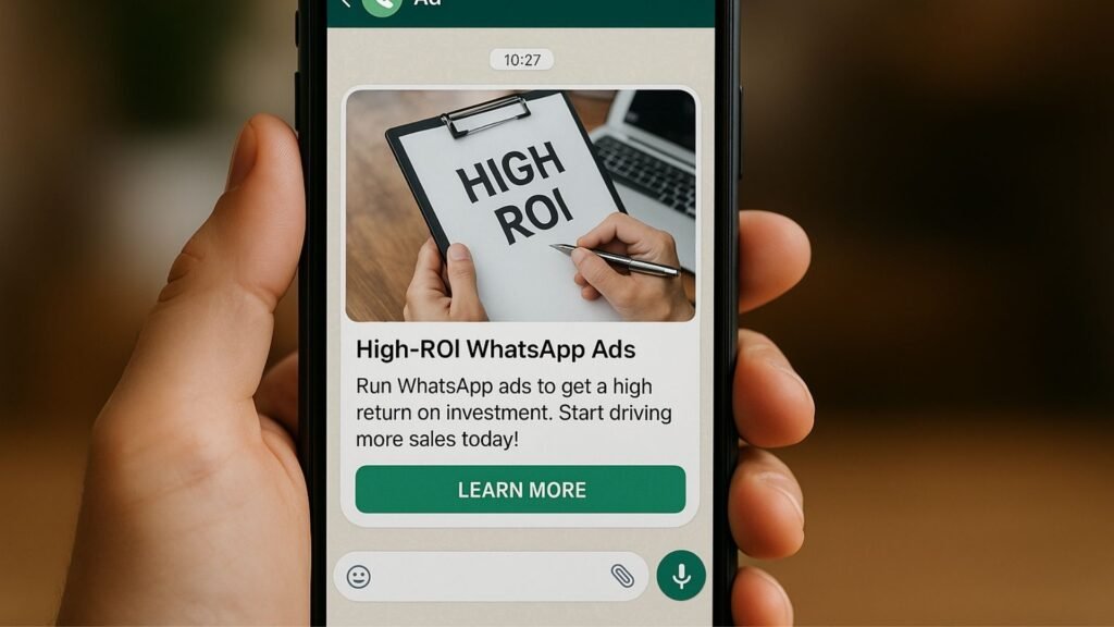 High-ROI WhatsApp Ad