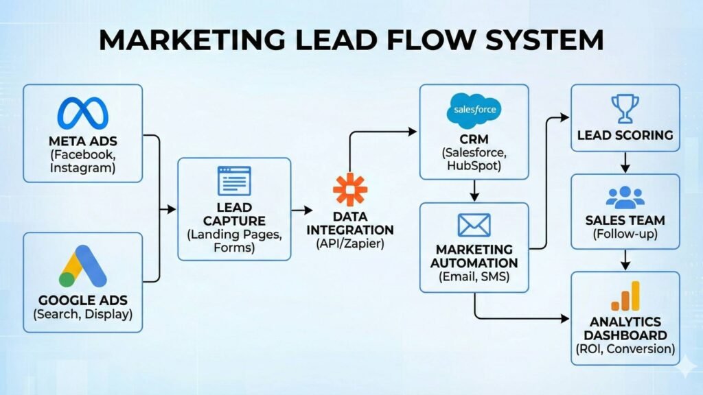 Fractional CMO mid-market growth - Paid ads workflow