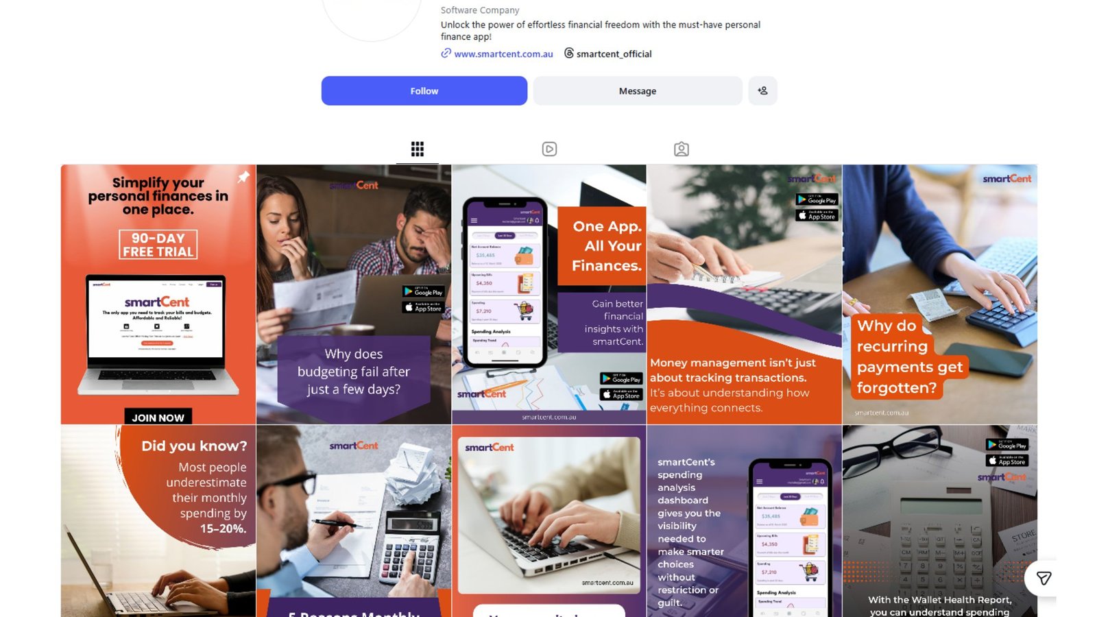 Smartcent - Instagram