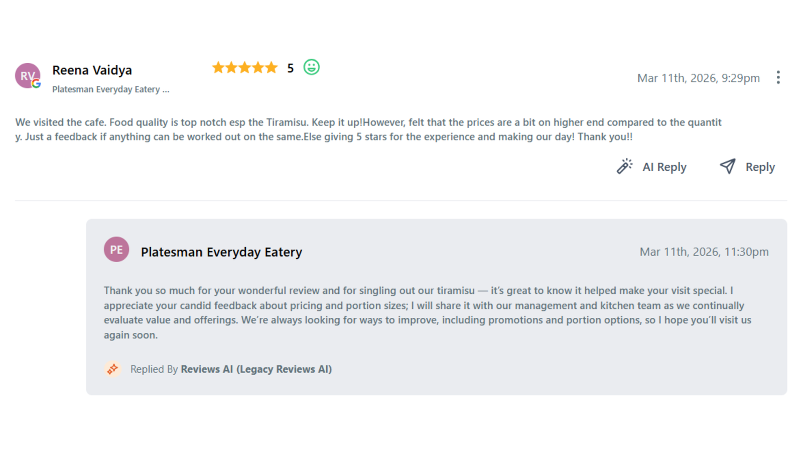 Platesman - AI Automation